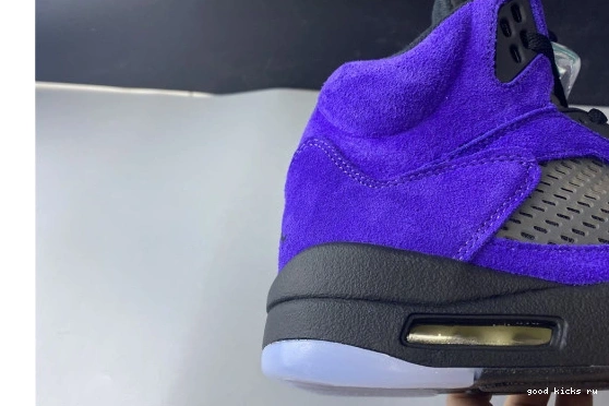 Alternate 136027-500 Air Jordan Grape Retro 5 136027-500 0328